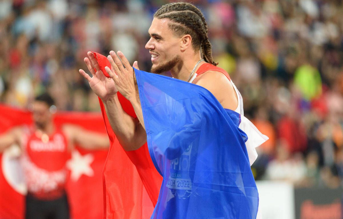 Athétisme Happio par une médaille d'argent « après une