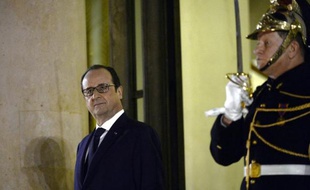 Le Président de la République François Hollande, le 26 janvier 2015 à Paris