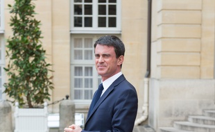 Manuel Valls à Matignon le 16/04/2015.
Credit:WITT/SIPA/1504161421