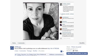 Le selfie d'Alyssa Milano a déchainé les passions chez les internautes de «20 Minutes»