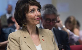 La ministre de la Santé Marisol Touraine le 26 février 2016 à Fort de France en Martinique
