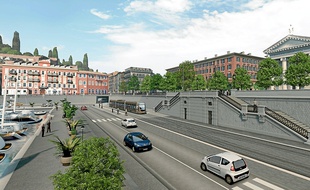 Le tramway ne débarquera finalement pas sur les quais niçois en 2017.