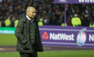 Eddie Jones, le sélectionneur du XV d'Angleterre.