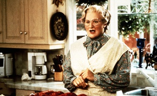 Robin Williams dans le film «Madame Doubtfire» en 1993.