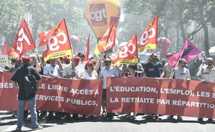 Une manifestation le 28 juin 2018 à Paris.