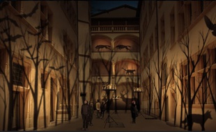 Pour profiter de façon plus intimiste de la Fête des lumières, rendez-vous dans la cour des Musées Gadagne.