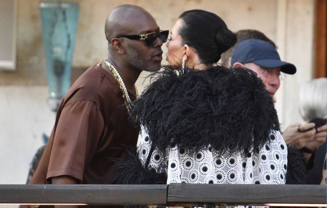 Kris Jenner et son compagnon Corey Gamble.
