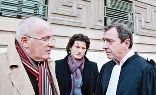 Les avocats de Gilbert Casanova devant le tribunal correctionnel de Marseille.