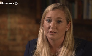 L'accusatrice de Jeffrey Epstein et du prince Andrew, Virginia Roberts Giuffre, dans une interview diffusée par la BBC le 2 décembre 2019.