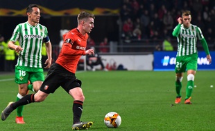 Avant le match retour la semaine prochaine à Séville, le milieu rennais Benjamin Bourigeaud veut croire aux chances de son équipe.