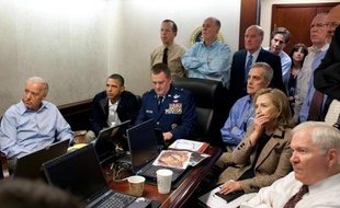 Le président Barack Obama a ouvert à une télévision la "Situation Room", la salle de crise ultra-sécurisée de la Maison Blanche, pour un entretien consacré au premier anniversaire du raid contre Oussama ben Laden, un "accès sans précédent" a assuré vendredi la chaîne NBC.