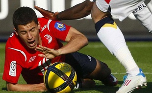 Eden Hazard face à Sochaux, le 18 mai 2011
