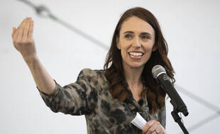 La Première ministre néo-zélandaise Jacinda Ardern à Christchurch, le 24 septembre. Elle a déclaré lundi 5 octobre 2020 que son pays avait de nouveau battu le Covid-19.