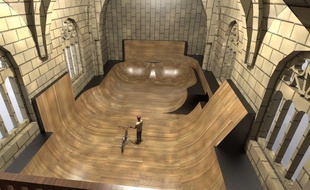 Un skate park dans la chapelle du Martray?
