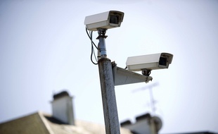 Illustration de caméras de vidéosurveillance.