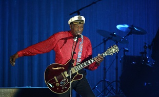 Chuck Berry à Monaco en 2009.