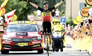 Wout van Aert s'est imposé en solitaire lors de la terrible 11e étape du Tour, au pied du Ventoux.