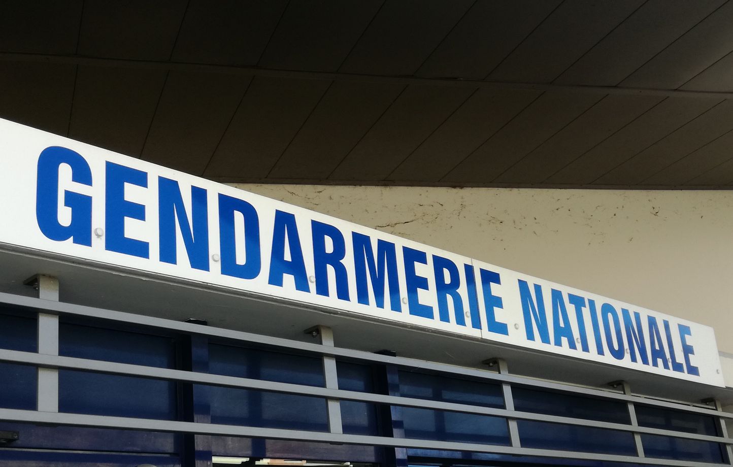 Une entrée de gendarmerie (illustration).