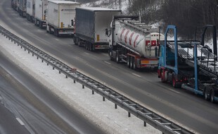 Lors d'un précédent épisode neigeux, ici dans l'Est de la France. (archives)