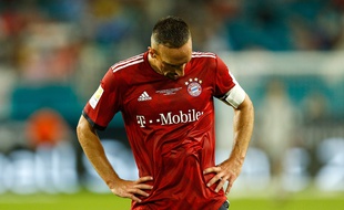 Ribéry n'a pas joué contre Leverkusen