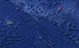 Un cargo s'est échoué sur la barrière de corail de Raroia, un atoll de l'archipel des Tuamotu.
