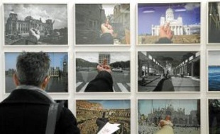 Emblématiques, les « Etudes de perspective » sont alignées au Jeu de Paume.