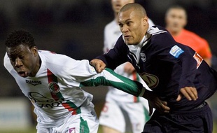 L'attaquant girondin Yoan Gouffran, buteur face à Sedan le 2 février 2010.