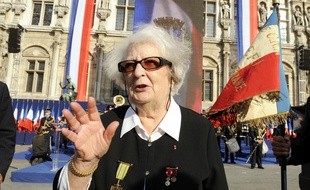 La résistante Cécile Rol-Tanguy, en 2009.