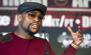 Floyd Mayweather le 29 février 2016.