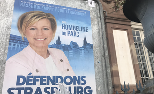Hombeline du Parc est la candidate du Rassemblement national à Strasbourg.