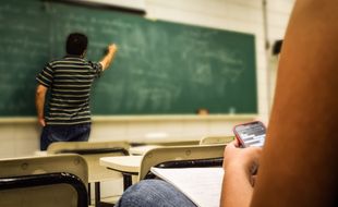 Une salle de classe.