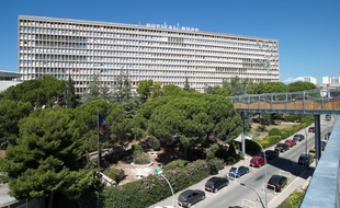 Marseille le 5 septembre 2013 - Illustration sur l' hopital nord et la securite dans les hopitaux