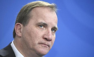 Le Premier ministre suédois Stefan Löfven à Berlin, le 25 février 2015