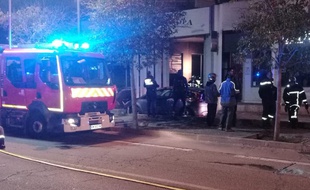 Les sapeurs-pompiers sont intervenus jeudi soir sur l'incendie d'une pizzeria.