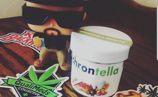 Le Chrontella, sorte de pâte à tartiner au cannabis.