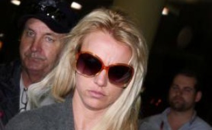 Britney Spears sur le point de s'envoler pour l'Australie le 2 novembre 2009