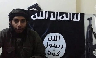 Capture d'écran prise a partir d'une vidéo propagande de l'organisation EI, fournie le 24 janvier 2016