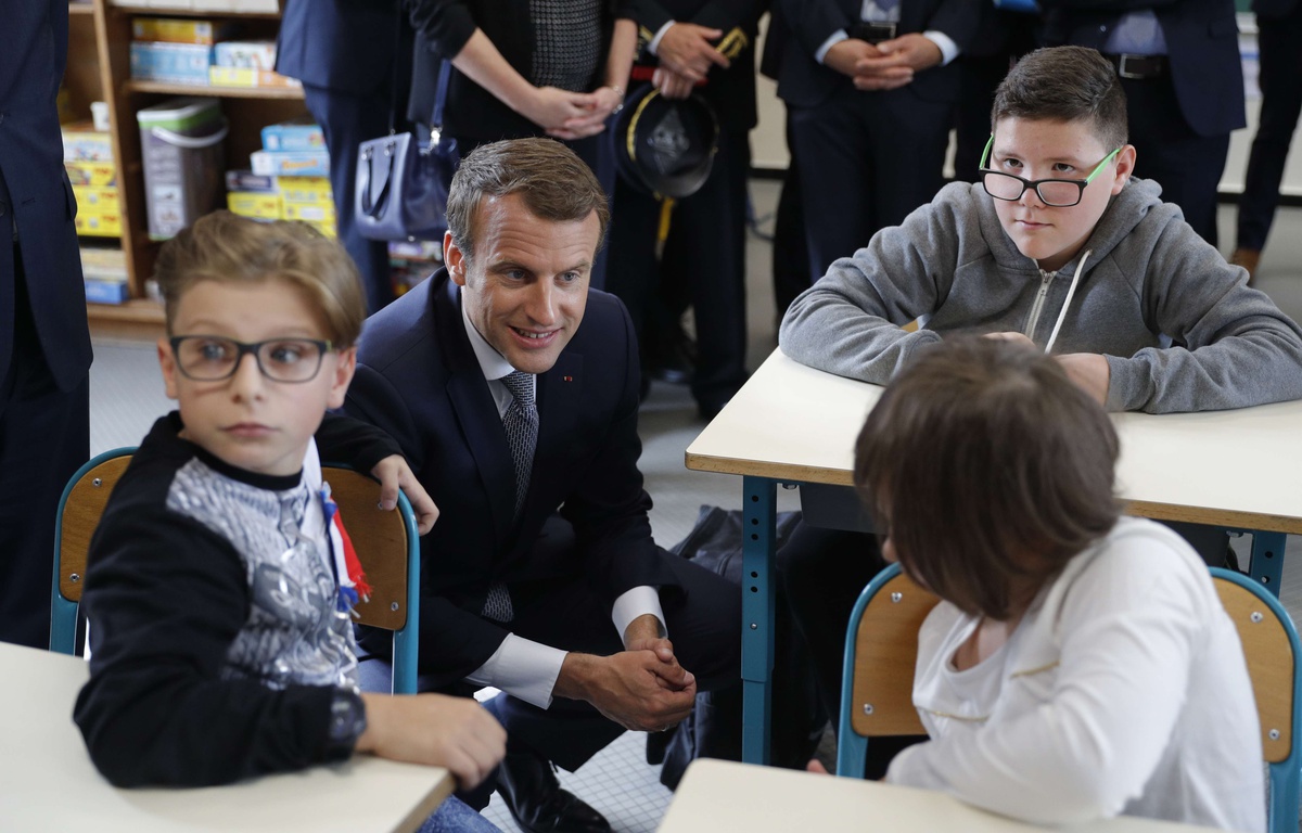 Fonds d'innovation, 2.000 euros net... Les annonces « éducation » de Macron