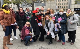A Lyon, des femmes vont des