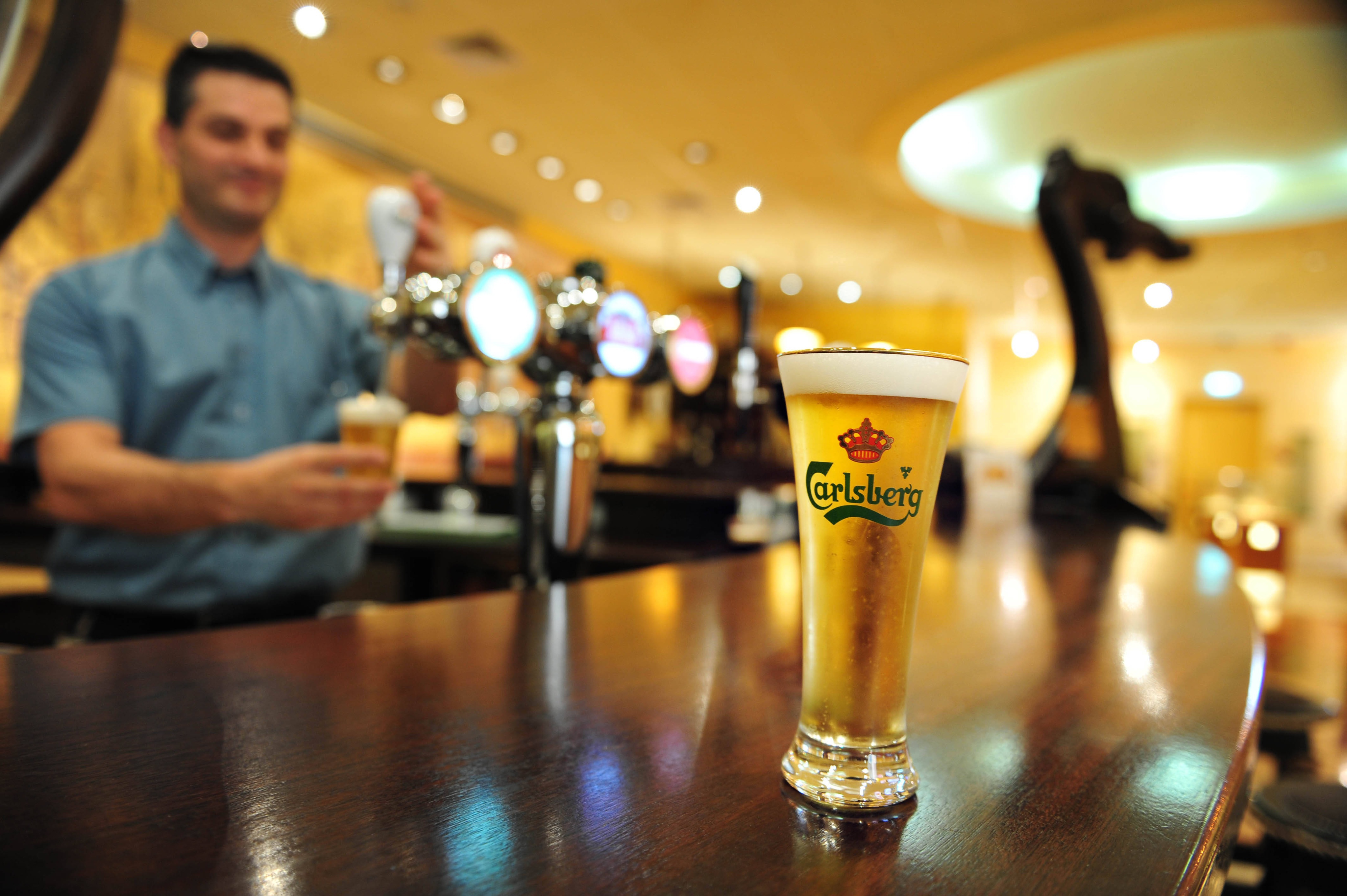 Illustration d'un barman.