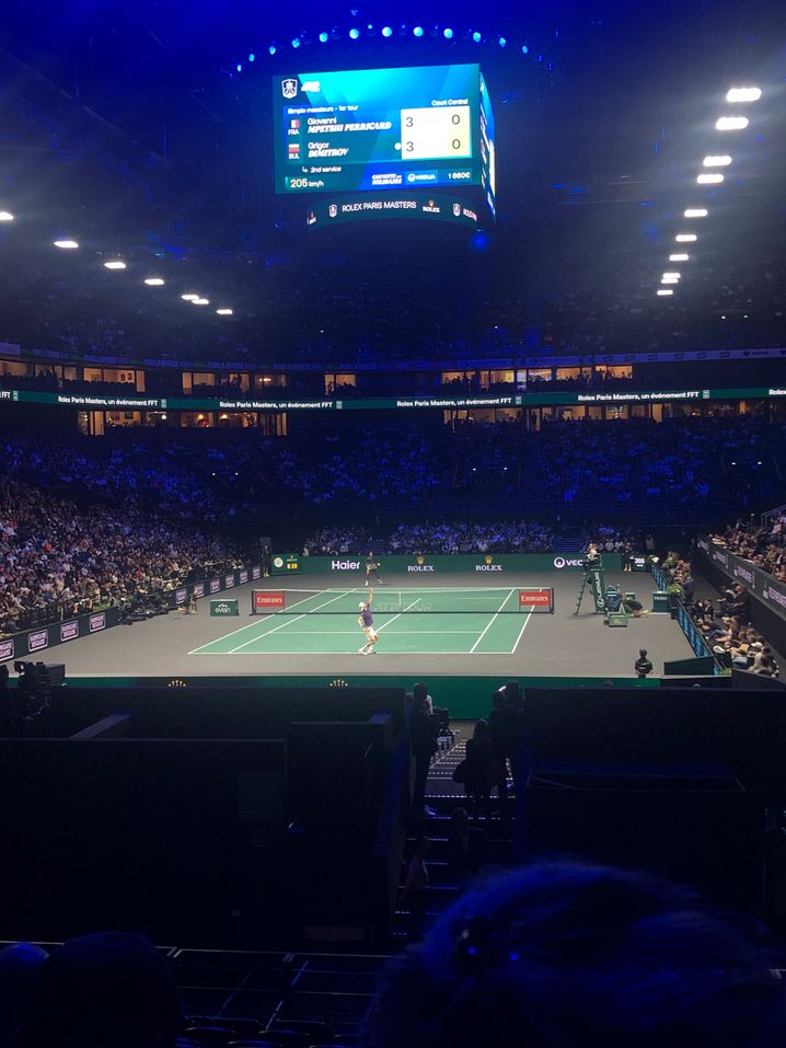 Le début de la night session entre Mpetshi Perricard et Dimitrov a accouché d'une souris en termes d'ambiance