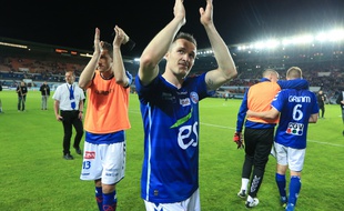 Dimitri Liénard et le Racing club de Strasbourg peuvent monter en Ligue 2 à Belfort, ce vendredi, à condition de ne pas perdre.