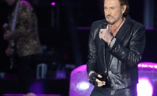 Johnny Hallyday en concert, le 23 juin 2013.