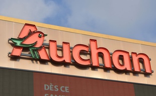 Un supermarché Auchan. (illustration)