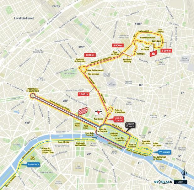 Le parcours de la 21e étape du Tour de France 2025