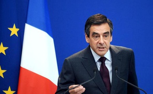 Le Premier ministre François Fillon lors de son point d'étape sur la réforme des retraites le 24 juin 2010 à Matignon.