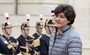 Sylvie Goulard à son arrivée à l'Elysée, le 14 mai 2017.