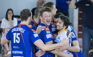 Jérémie Mouiel (en blanc) joue un des matchs les plus excitants samedi à Clermont : la finale de la Coupe de France contre Ajaccio.