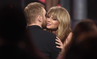 Calvin Harris et Taylor Swift à Las Vegas en mai 2015