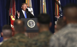 Donald Trump a dévoilé la nouvelle stratégie des Etats-Unis en Afghanistan le 21 août 2017.